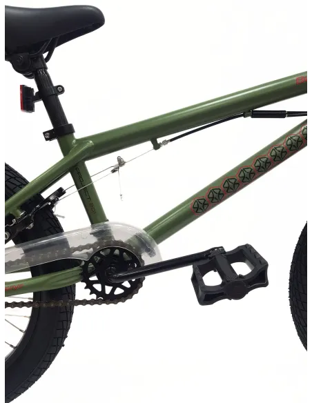 Rower BMX 20 Młodzieżowy Pegi Kierownica Rotor 360 Odblaski Stal U Brake