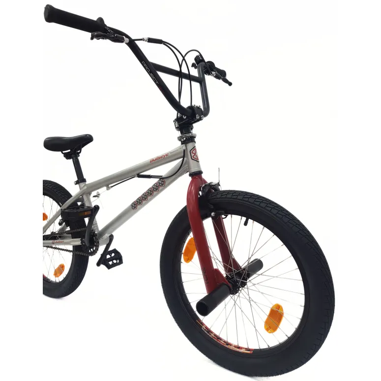 Rower BMX 20 Młodzieżowy Pegi Kierownica Rotor 360 Odblaski Stal U Brake