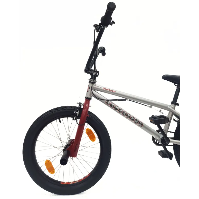 Rower BMX 20 Młodzieżowy Pegi Kierownica Rotor 360 Odblaski Stal U Brake