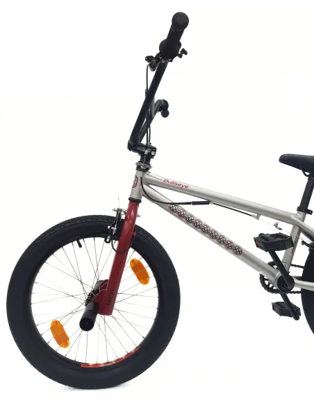 Rower BMX 20 Młodzieżowy Pegi Kierownica Rotor 360 Odblaski Stal U Brake