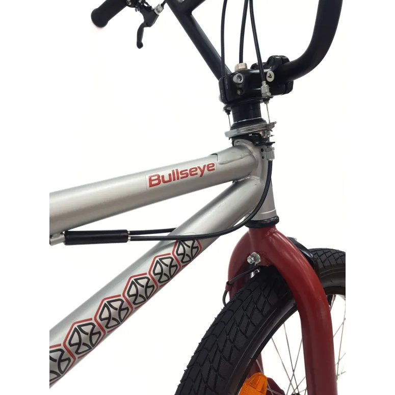 Rower BMX 20 Młodzieżowy Pegi Kierownica Rotor 360 Odblaski Stal U Brake