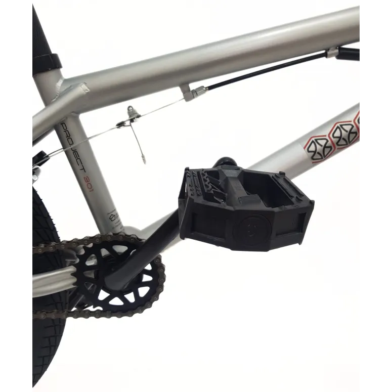 Rower BMX 20 Młodzieżowy Pegi Kierownica Rotor 360 Odblaski Stal U Brake