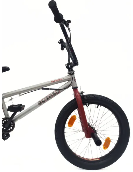 Rower BMX 20 Młodzieżowy Pegi Kierownica Rotor 360 Odblaski Stal U Brake