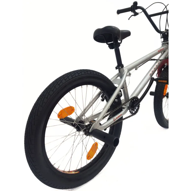 Rower BMX 20 Młodzieżowy Pegi Kierownica Rotor 360 Odblaski Stal U Brake