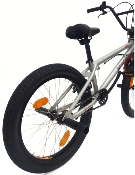 Rower BMX 20 Młodzieżowy Pegi Kierownica Rotor 360 Odblaski Stal U Brake