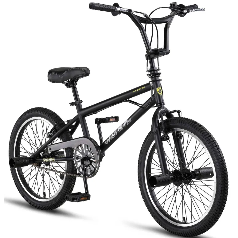 Rower BMX 20 Stal Młodzieżowy Pegi Do Trików Kierownica Rotor 360 Skatepark