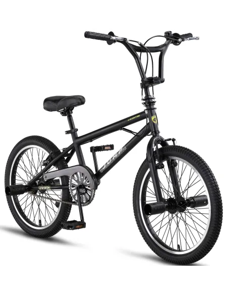 Rower BMX 20 Stal Młodzieżowy Pegi Do Trików Kierownica Rotor 360 Skatepark