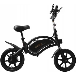 Elektryczny Pojazd Składany 14 Stal Uchwyt Oświetlenie Pegi Dzwonek Stopka