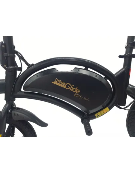 Elektryczny Pojazd Składany 14 Stal Uchwyt Oświetlenie Pegi Dzwonek Stopka