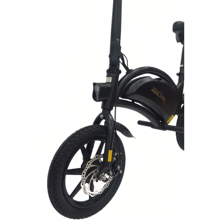 Elektryczny Pojazd Składany 14 Stal Uchwyt Oświetlenie Pegi Dzwonek Stopka