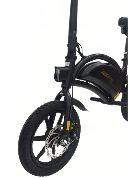 Elektryczny Pojazd Składany 14 Stal Uchwyt Oświetlenie Pegi Dzwonek Stopka