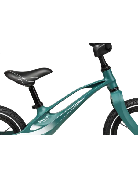 Rowerek Biegowy Dziecięcy 12 Alu Jeździk Leśny Zielony 2-6 lat 30kg