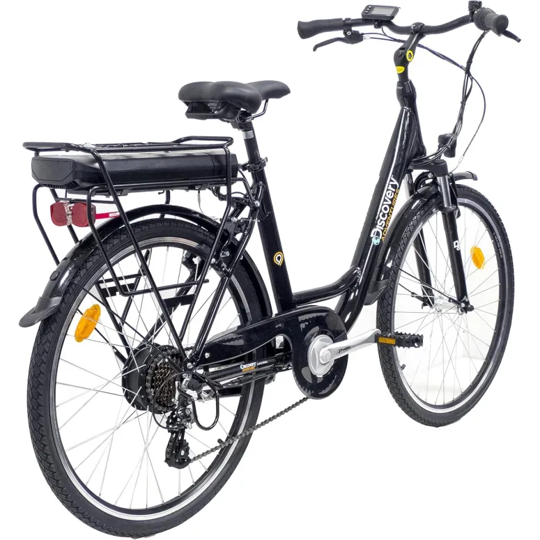 Elektryczny Rower Miejski 26 Alu V-Brake Revo Altus 250W 36V 13Ah Światła