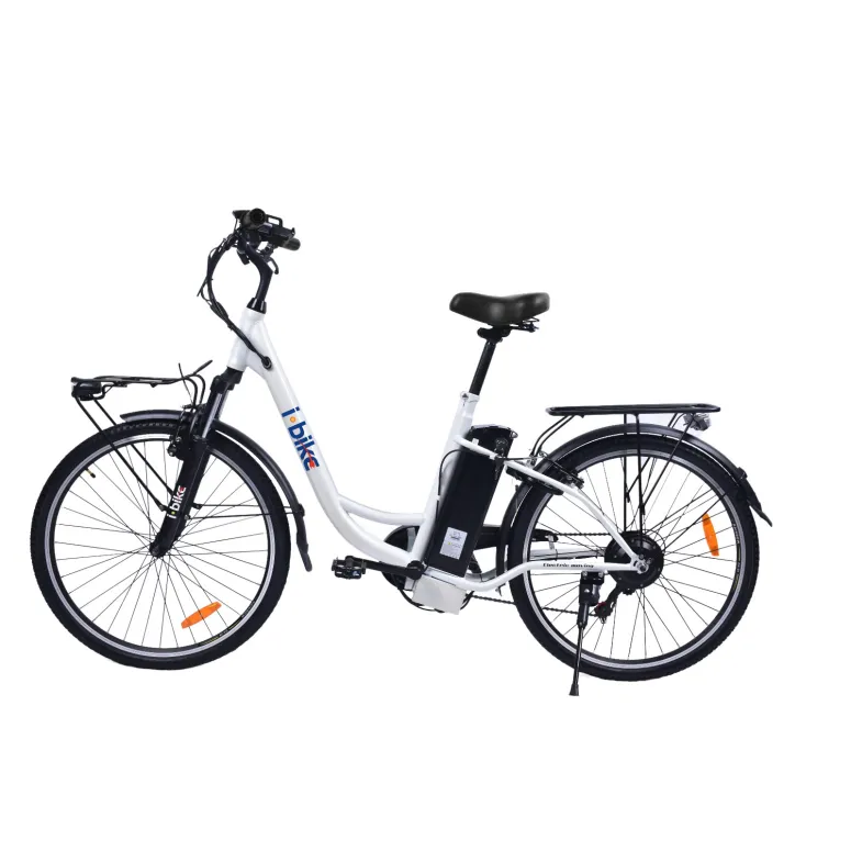 Miejski Rower Elektryczny 26 Damski Wspomaganie