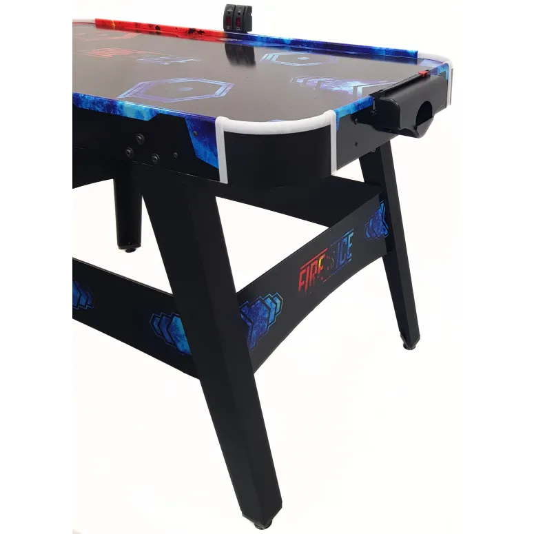 Cymbergaj Carromco AIRHOCKEY 4031 Zestaw Stół Akcesoria LED Drewno Tworzywo