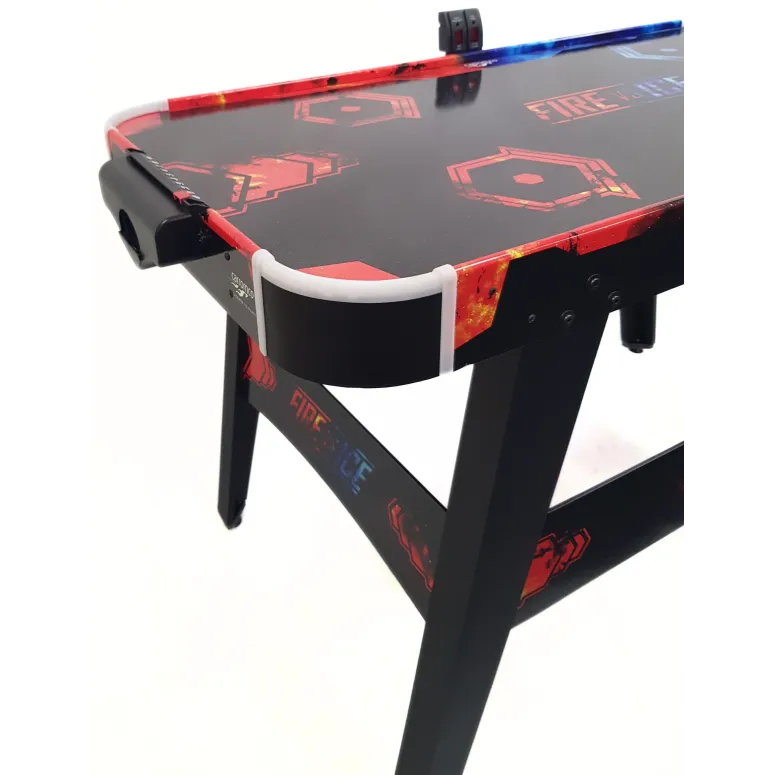 Cymbergaj Carromco AIRHOCKEY 4031 Zestaw Stół Akcesoria LED Drewno Tworzywo