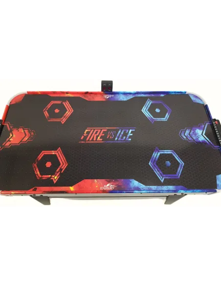 Cymbergaj Carromco AIRHOCKEY 4031 Zestaw Stół Akcesoria LED Drewno Tworzywo