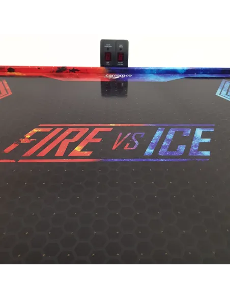 Cymbergaj Carromco AIRHOCKEY 4031 Zestaw Stół Akcesoria LED Drewno Tworzywo