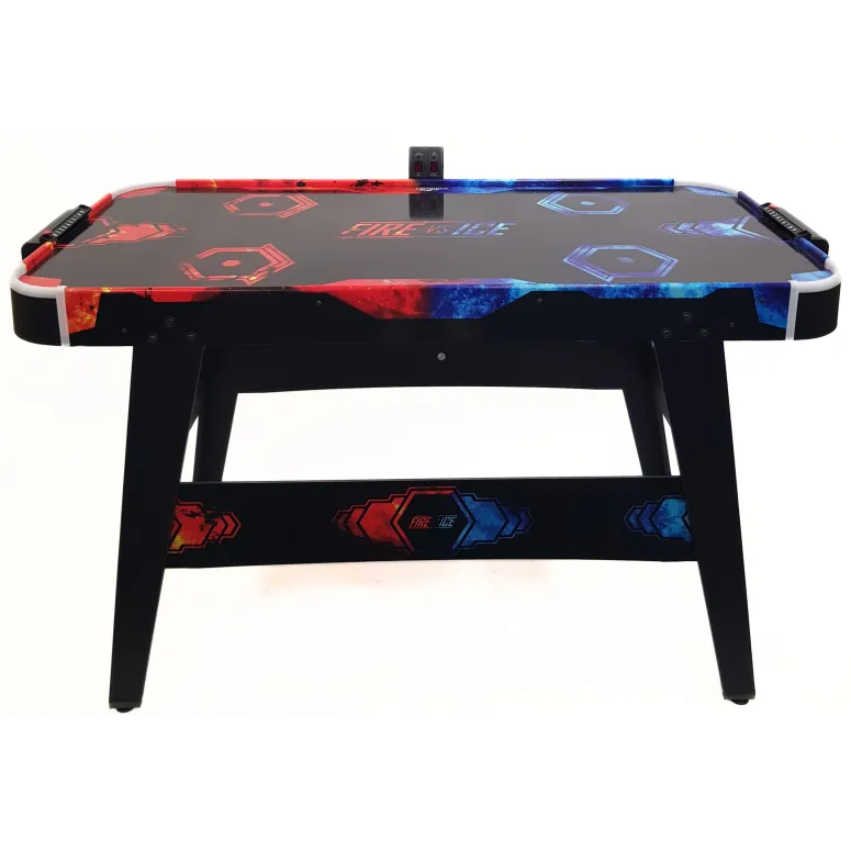 Cymbergaj Carromco AIRHOCKEY 4031 Zestaw Stół Akcesoria LED Drewno Tworzywo