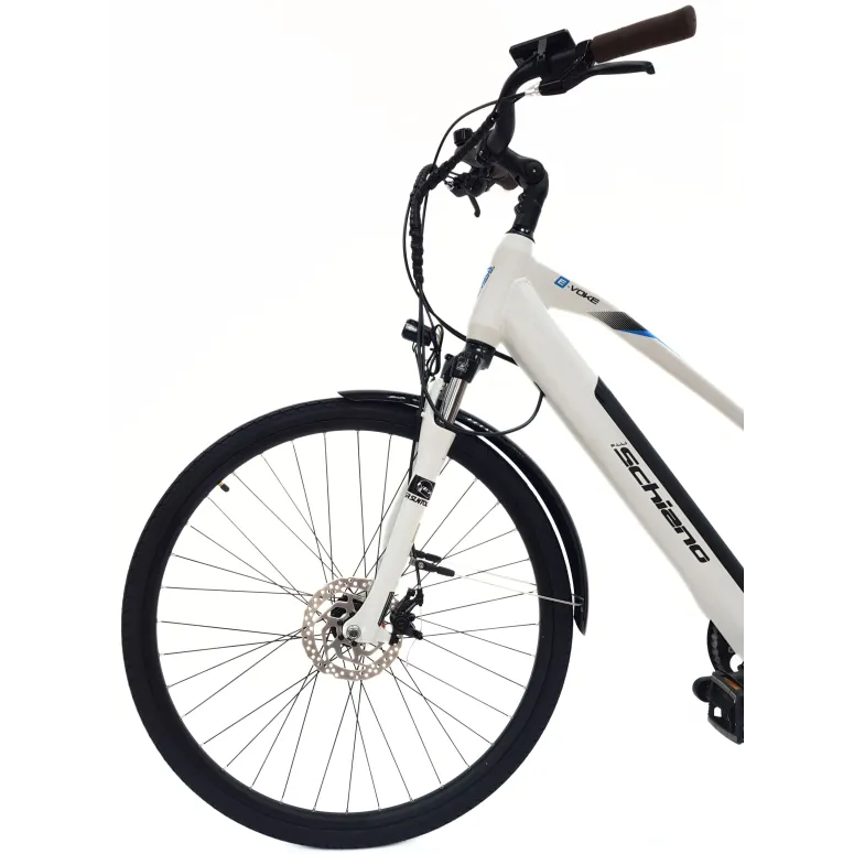 Elektryczny Rower Miejski 28 Alu Tarcze Wspomaganie Bagażnik Dzwonek