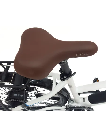 Elektryczny Rower Miejski 28 Alu Tarcze Wspomaganie Bagażnik Dzwonek