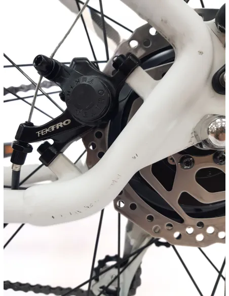 Elektryczny Rower Miejski 28 Alu Tarcze Wspomaganie Bagażnik Dzwonek