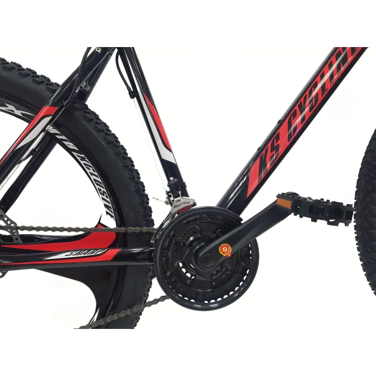 Rower Górski MTB 26 Stal Hardtail Młodzieżowy Amortyzowany Widelec Tourney