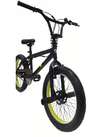 Rower BMX Młodzieżowy 20 Uniwersalny Pegi Stopka Kierownica Obrotowa 360