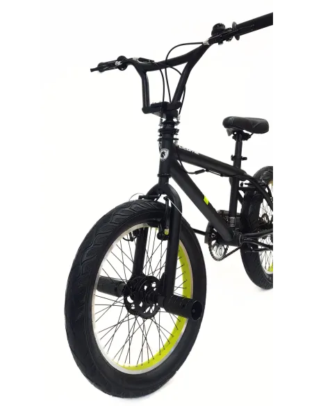 Rower BMX Młodzieżowy 20 Uniwersalny Pegi Stopka Kierownica Obrotowa 360