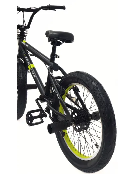 Rower BMX Młodzieżowy 20 Uniwersalny Pegi Stopka Kierownica Obrotowa 360