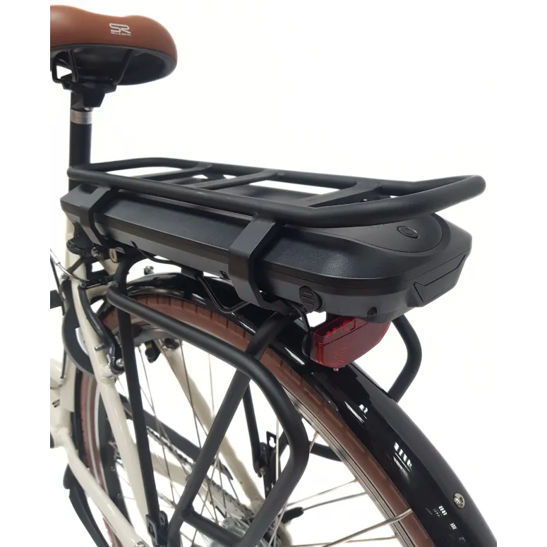 Elektryczny Rower Miejski 28 ALU Damski Wspomaganie Oświetlenie Bagaż Nexus