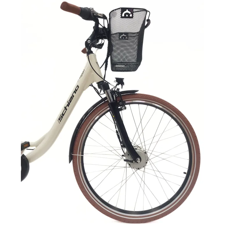 Elektryczny Rower Miejski 28 ALU Damski Wspomaganie Oświetlenie Bagaż Nexus