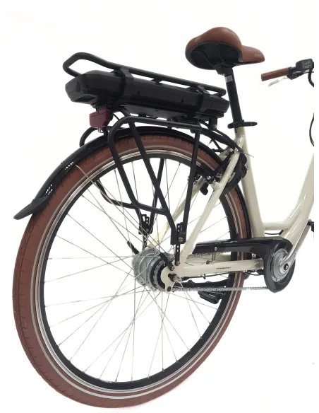 Elektryczny Rower Miejski 28 ALU Damski Wspomaganie Oświetlenie Bagaż Nexus