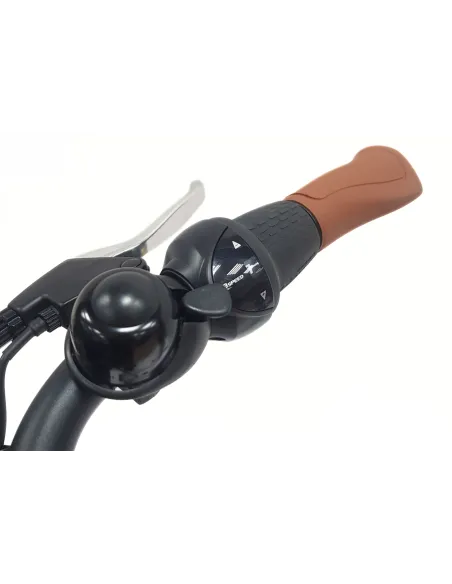 Elektryczny Rower Miejski 28 ALU Damski Wspomaganie Oświetlenie Bagaż Nexus