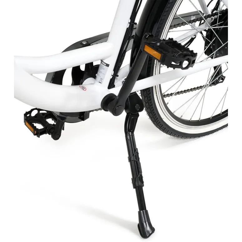 Elektryczny Rower Miejski 26 Wspomaganie Błotniki Bagażnik Światła Dzwonek