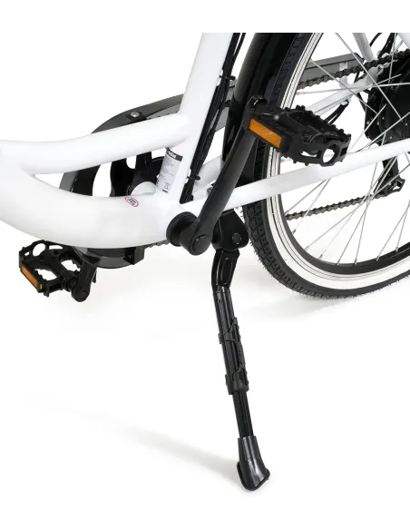 Elektryczny Rower Miejski 26 Wspomaganie Błotniki Bagażnik Światła Dzwonek