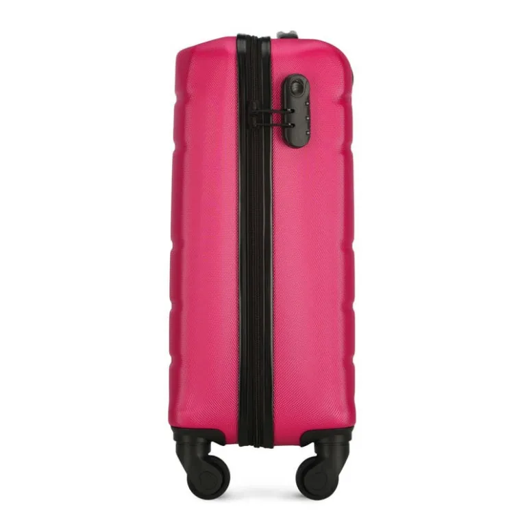 Walizka Kabinowa Wittchen 56-3A-651 Na Kółkach Różowa Dwie Komory ABS 32 L