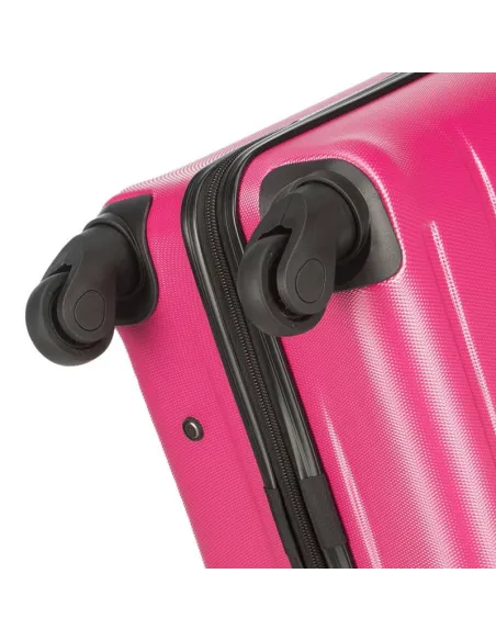 Walizka Kabinowa Wittchen 56-3A-651 Na Kółkach Różowa Dwie Komory ABS 32 L