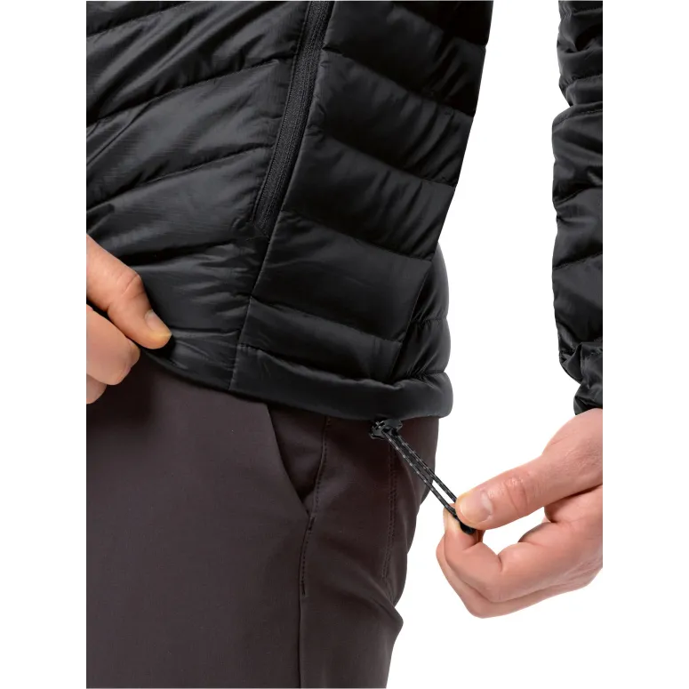 Kurtka Męska Puchowa Jack Wolfskin Passamani Down Hoddy Czarna r. M