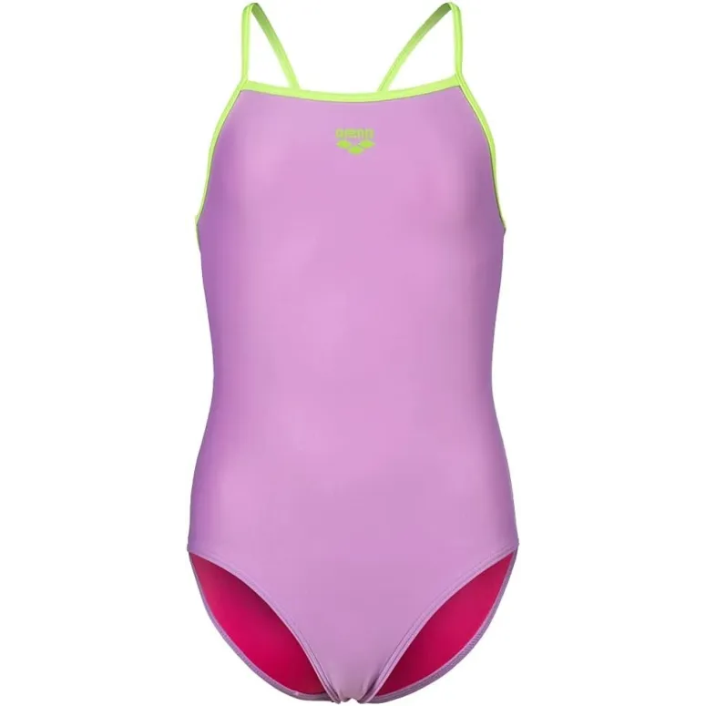 Dziewczęcy Strój Kąpielowy Arena Swimsuit Light Drop Jednoczęściowy 152 cm