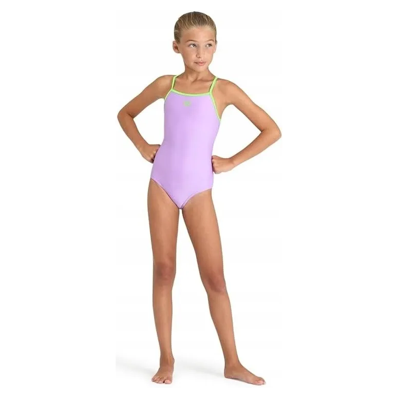 Dziewczęcy Strój Kąpielowy Arena Swimsuit Light Drop Jednoczęściowy 152 cm