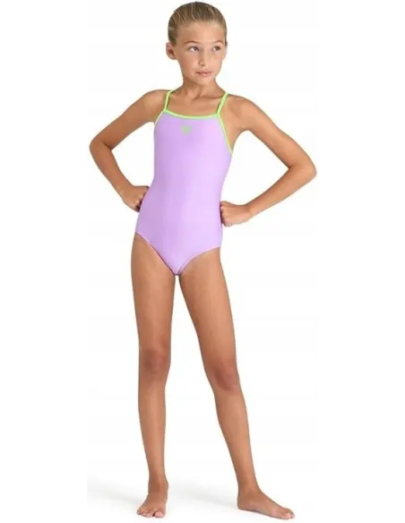 Dziewczęcy Strój Kąpielowy Arena Swimsuit Light Drop Jednoczęściowy 152 cm