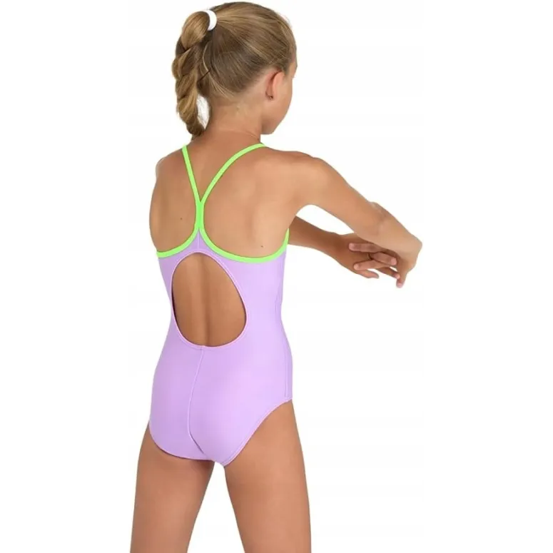 Dziewczęcy Strój Kąpielowy Arena Swimsuit Light Drop Jednoczęściowy 152 cm