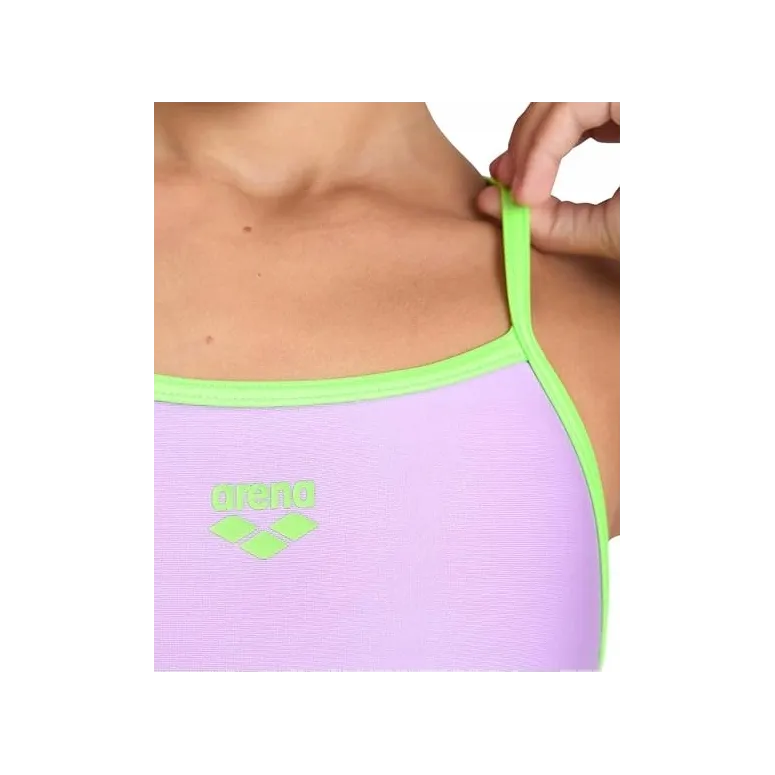 Dziewczęcy Strój Kąpielowy Arena Swimsuit Light Drop Jednoczęściowy 152 cm - 5