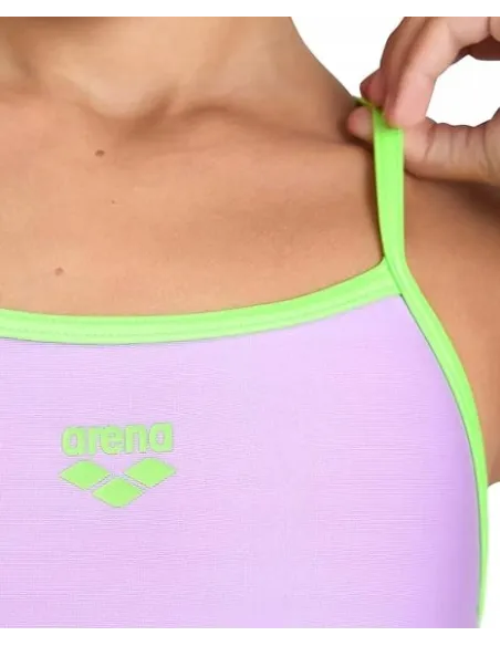 Dziewczęcy Strój Kąpielowy Arena Swimsuit Light Drop Jednoczęściowy 152 cm - 5