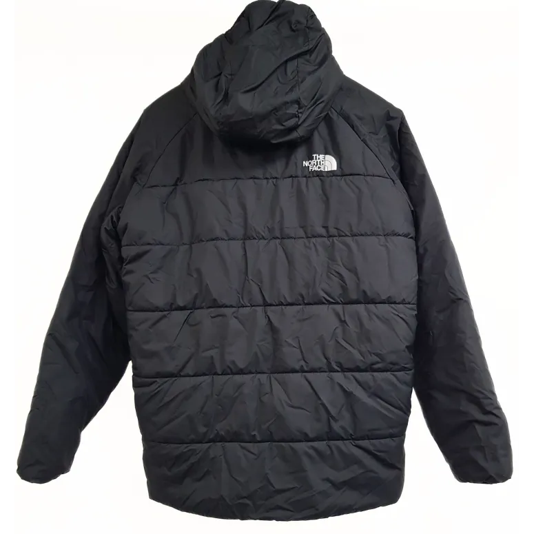 Kurtka Dziecięca Zimowa The North Face Perrito Puchowa Czarna Logo r. XXL