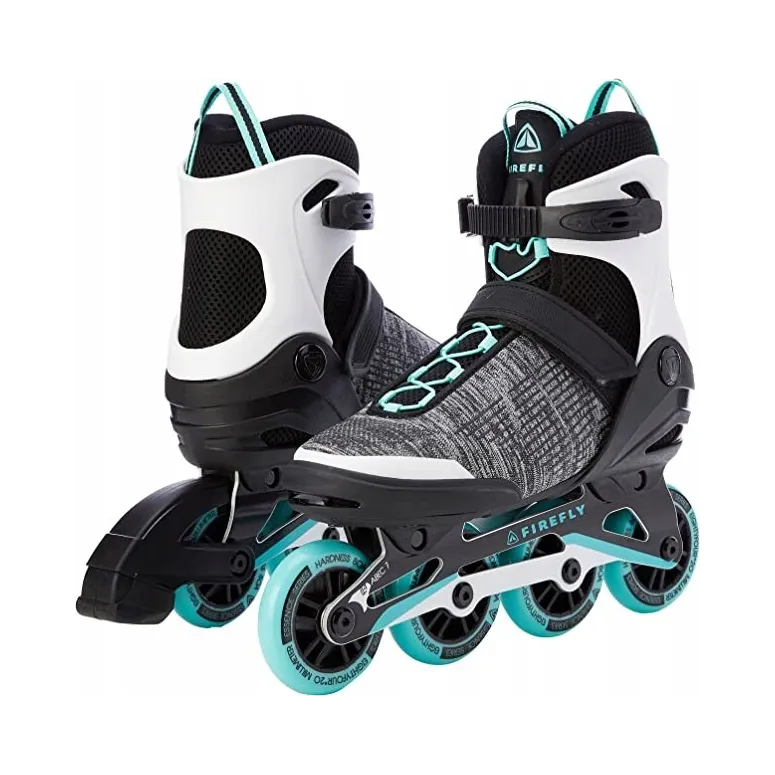 Rolki damskie FIREFLY ILS 350 W84 Oddychające Klamra Rzep Kółka 84 mm r. 37