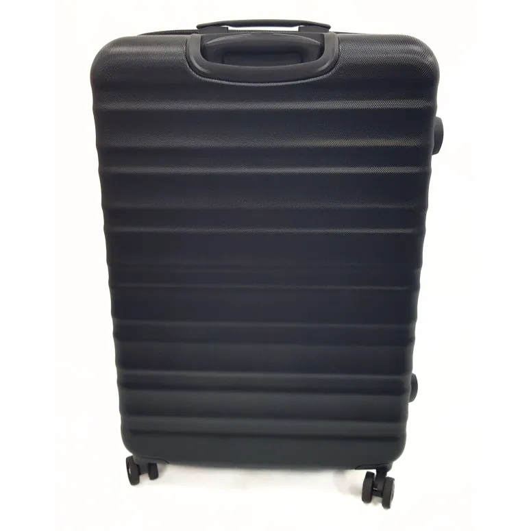 Walizka Podróżna Turystyczna Amazon Basics Kółka Duża Czarna 78 cm 105 L