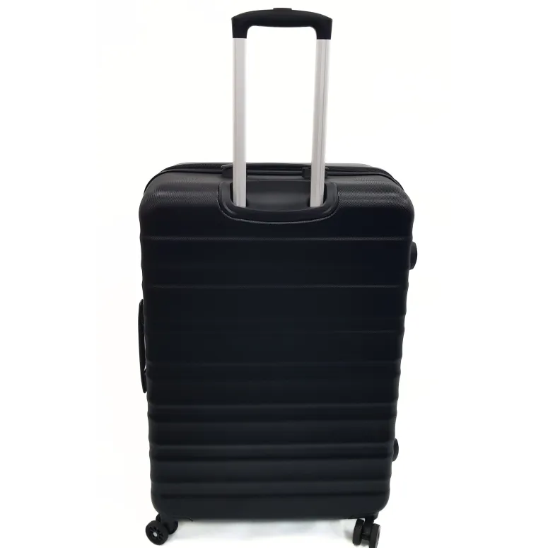 Walizka Podróżna Turystyczna Amazon Basics Kółka Duża Czarna 78 cm 105 L