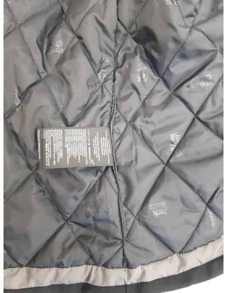 Kurtka Męska Jack Wolfskin West Coast Zimowa Z Kapturem Membrana Czarna XL